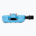 Dviračių pedalai Crankbrothers Double Shot 1 light blue/black 6