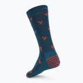 Vyriškos kojinės Darn Tough Strut Crew dark teal 2