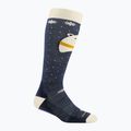 Vaikiškos slidinėjimo kojinės Darn Tough Polar Bear OTC Midweight with Cushion w/ Padded Shin blue