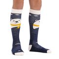 Vaikiškos slidinėjimo kojinės Darn Tough Polar Bear OTC Midweight with Cushion w/ Padded Shin blue 2