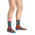 Vaikiškos kojinės Darn Tough Sal Micro Crew Lightweight with Cushion lava 2