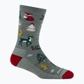 Moteriškos kojinės Darn Tough Yuletide Wild Crew Lightweight with Cushion balsam