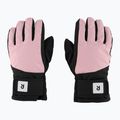 Vaikiškos slidinėjimo pirštinės Reima Hanskas grey pink 3