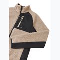 Vaikiškas flisinis džemperis Reima Puhku earthy beige 3