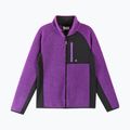 Vaikiškas flisinis džemperis Reima Puhku plum purple