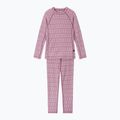 Vaikiškas termoaktyvių apatinių komplektas Reima Taival grey pink