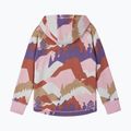 Vaikiškas flisinis džemperis Reima Northern Fleece Hoodie grey pink 2