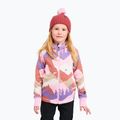 Vaikiškas flisinis džemperis Reima Northern Fleece Hoodie grey pink 6