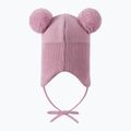 Vaikiška žieminė kepurė Reima Kumpi grey pink 2