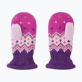 Vaikiškos žieminės pirštinės Reima Lapanen plum purple 3