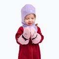 Vaikiškos žieminės pirštinės Reima Villatassu grey pink 6