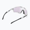 Saulės akiniai Rudy Project Cutline white gloss/impactx photochromic 2 black 4