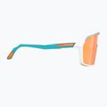 Rudy Project Spinshield baltos ir vandens matinės/daugiabriaunės oranžinės spalvos dviratininkų akiniai SP7240580003 4