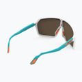 Rudy Project Spinshield baltos ir vandens matinės/daugiabriaunės oranžinės spalvos dviratininkų akiniai SP7240580003 6