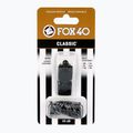 Švilpukas su virvele Fox 40 Classic Official black 4
