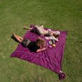 Pikniko antklodė Ticket To The Moon Beach plum 4