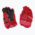 Vaikiškos ledo ritulio pirštinės CCM Next YT Gloves red/white