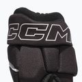 Vaikiškos ledo ritulio pirštinės CCM Next JR Gloves black/white 5