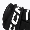 Vaikiškos ledo ritulio pirštinės CCM Tacks XR80 JR Gloves black/white 6
