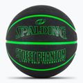 Krepšinio kamuolys Spalding Phantom juodas/žalias dydis 6