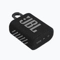 JBL GO 3 mobilioji kolonėlė juoda JBLGO3BLK 5