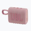 JBL GO 3 mobilioji kolonėlė rožinės spalvos JBLGO3PINK