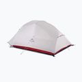 Trivietė žygio palapinė Naturehike Updated Cloud Up 3 light grey/red 4