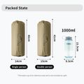Žygio palapinė vienam asmeniui Naturehike Mongar UL1 15D moon rock sand 6
