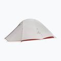 2 vietų žygio palapinė Naturehike Cloud Up 2 Pro 20D light gray/red