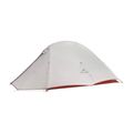 2 vietų žygio palapinė Naturehike Cloud Up 2 Pro 20D light gray/red 3
