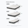 Pripučiamas čiužinys Naturehike Chenjing with Pillow Double grey 2