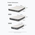 Pripučiamas čiužinys Naturehike Chenjing with Pillow Triple grey 2