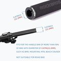 Vairo rankenėlės Rockbros BT1001 Handlebar Grips black 4