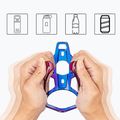 Gertuvės krepšelis Rockbros 31210007 Water Bottle Holder blue/purple 4