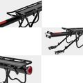Bagažinė dviračiui Rockbros HJ1009 Bike Rear Rack black 2