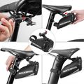 Dviračio balneliui skirtas krepšys Rockbros C28BK Bike Saddle Bag black 3