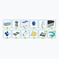 Karkasinis baseinas Bestway Power Steel Swim Vista Series Oval Pool Set 427x250 cm pilkas 10