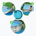 Karkasinis baseinas Bestway Steel Pro Max Pool Set 5612Z 488 x 122 cm pilkas 8