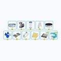 Karkasinis baseinas Bestway Steel Pro Max Pool Set 5612Z 488 x 122 cm pilkas 9