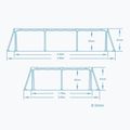 Karkasinis baseinas Bestway Steel Pro Pool 259 cm mėlynas 5