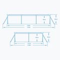 Karkasinis baseinas Bestway Steel Pro Pool 300 cm mėlynas 5