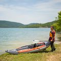 Aqua Marina Touring Kayak oranžinė Memba-330 1 asmens pripučiama baidarė 12