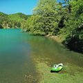 Aqua Marina pramoginė baidarė žalia BE-312 1 asmens 10'3″ pripučiama baidarė 14