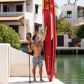Aqua Marina Race Elite 14'0" raudona SUP lenta BT-22RE 14