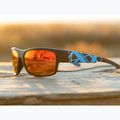 Akiniai nuo saulės Aztron Avatar-X2 matt black/gloss blue/polarized sahara red mirror/brown 7