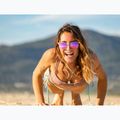 Akiniai nuo saulės Aztron Party white marble print/polarized rose pink mirror/brown 8