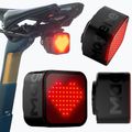 Galinis dviračio žibintas Magene L308 Saddle 6