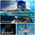 Plaukimo akiniai Holoswim Solla Wave AI Music silver 8
