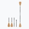 Irklas SUP/Kayak 4-dalių RIDEWAVE Kun Bamboo Combo