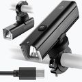 Priekinis dviračio žibintas Rockbros 24610002001 Front Light 1000 Lumen black 3